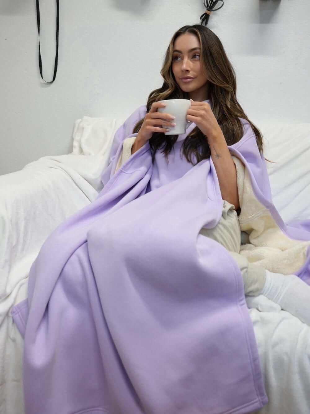 Oversized Hooded Blanket for Women - Image 6