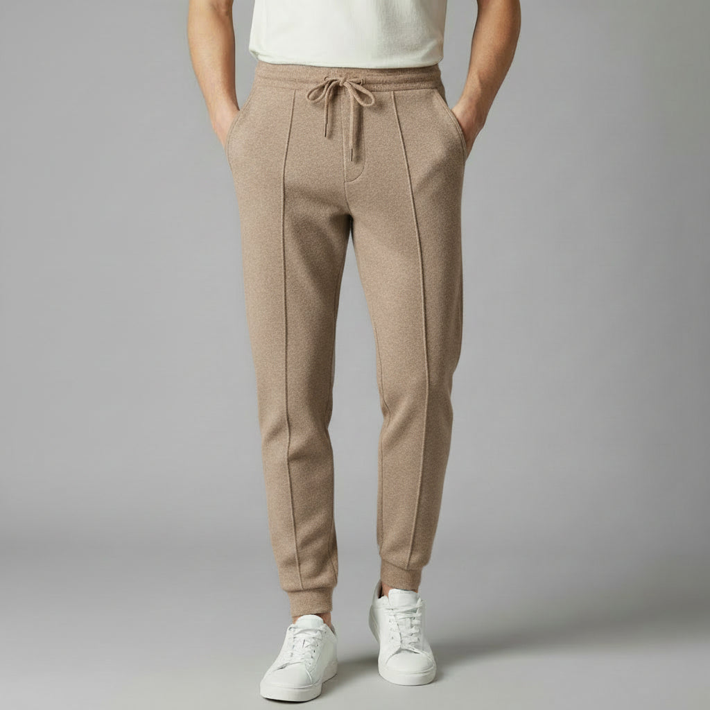 Pánské kašmírové kalhoty - Prémiový kašmír pro nadčasovou eleganci