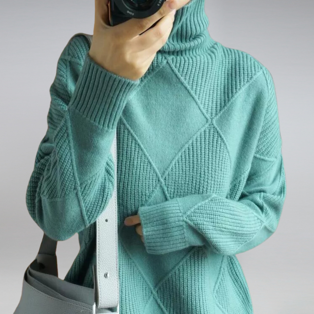 Heidi-Mode | Ladies Cashmere Turtleneck Sweater
