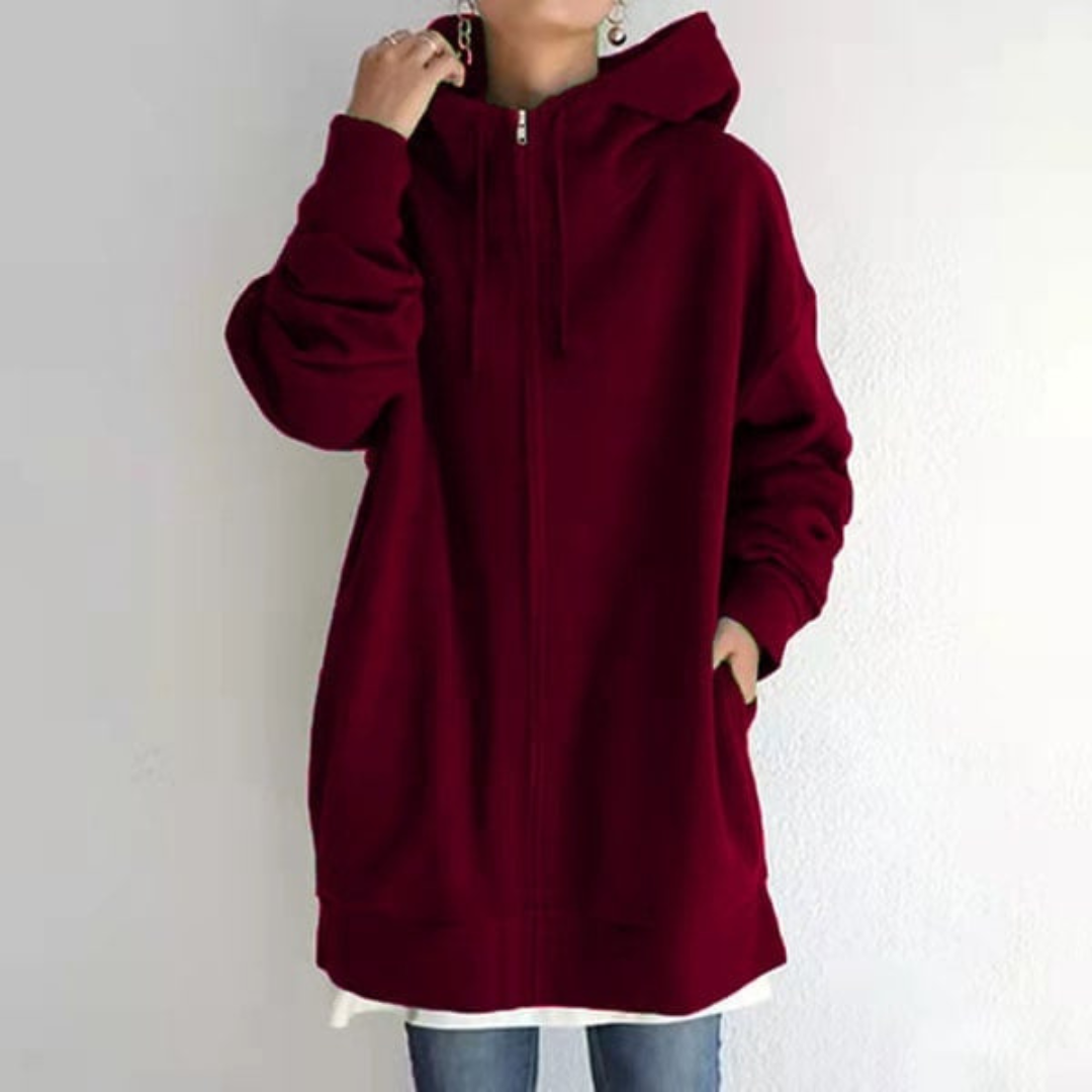 Aislinn | Sudadera cálida para mujer | Con capucha