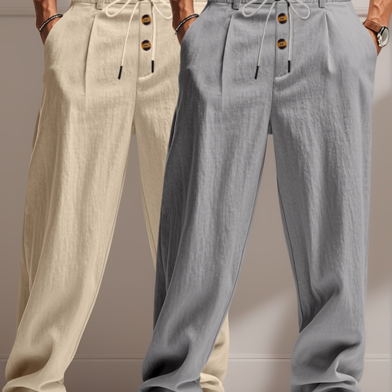 Relaxed luxury trouser set - comfort and style without compromise