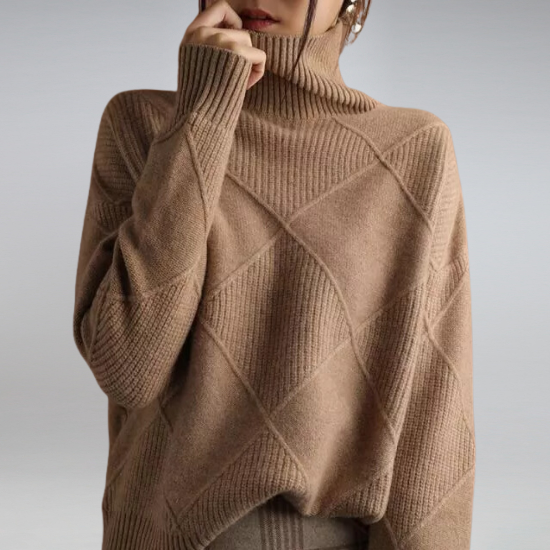 Heidi-Mode | Ladies Cashmere Turtleneck Sweater