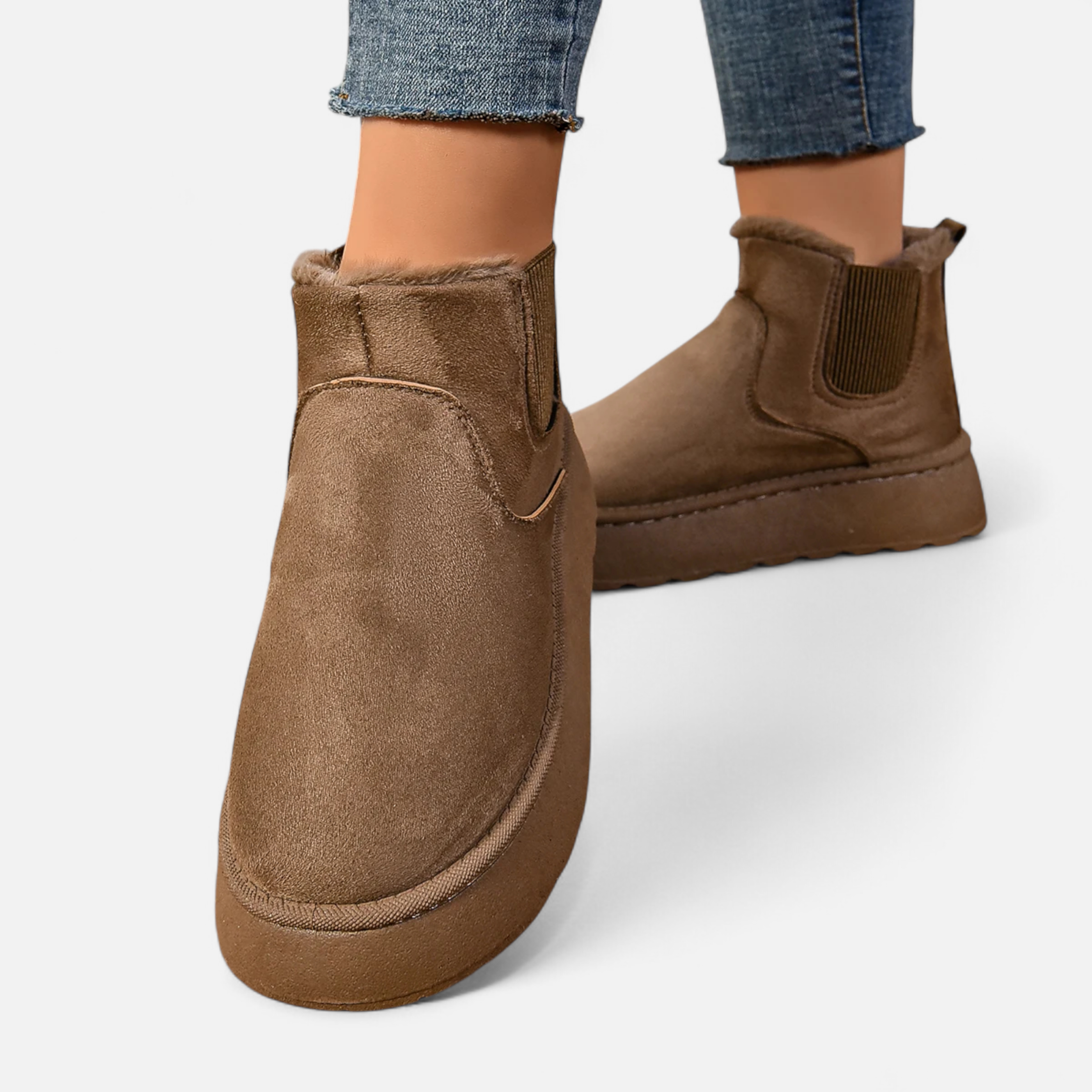 Platform Chelsea Ankle Boots for Women - Image 7
