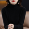 Luxe cashmere women's turtleneck sweater - Elena