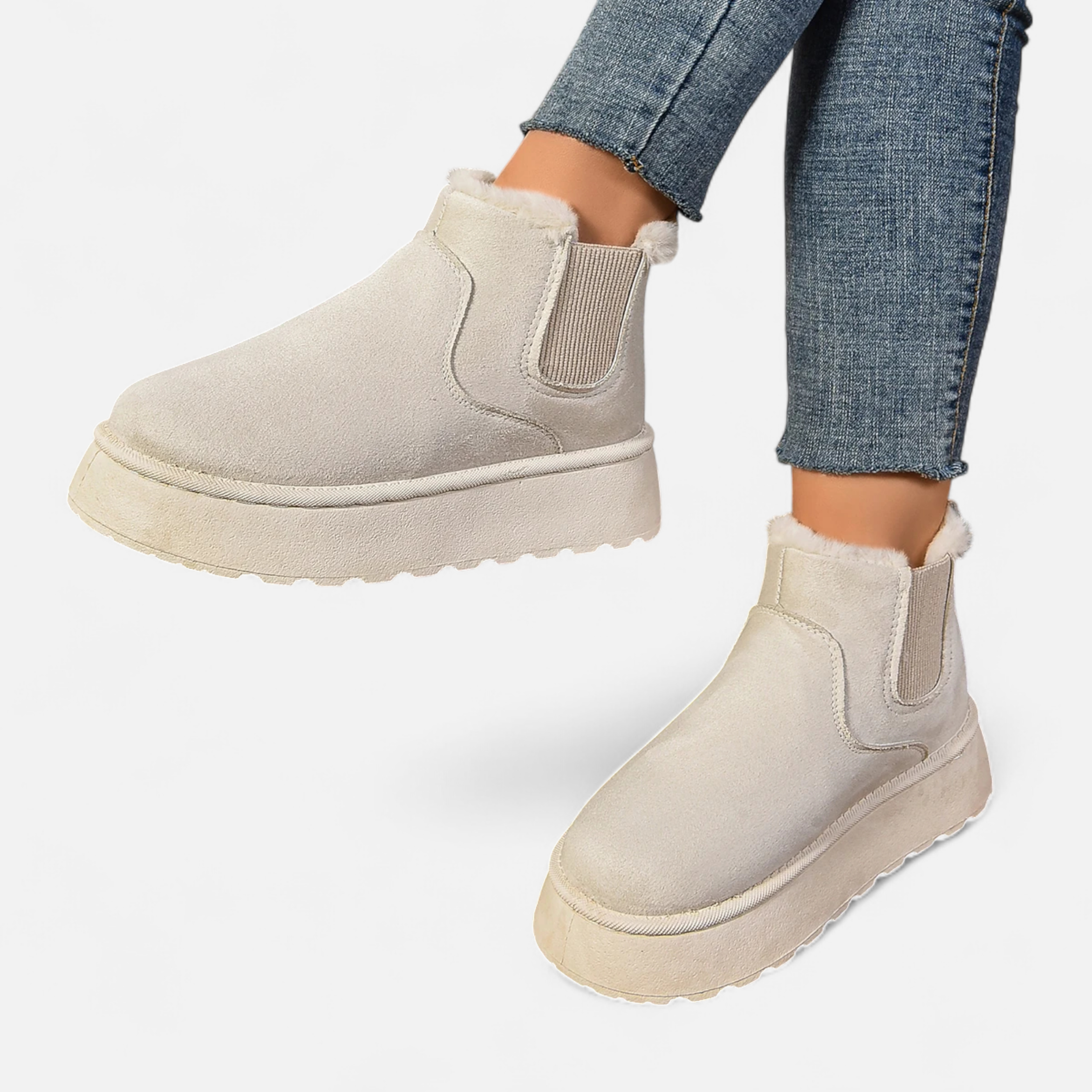 Platform Chelsea Ankle Boots for Women - Image 6