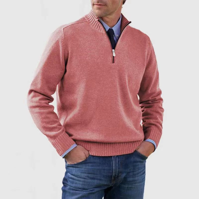 Quarter Zip Sweater for Men - Image 10