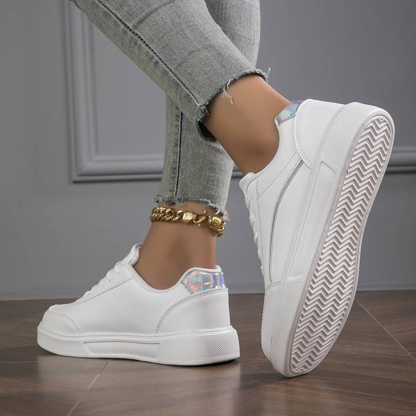 Glimmer - Women's leather sneakers