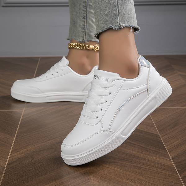 Glimmer - Women's leather sneakers