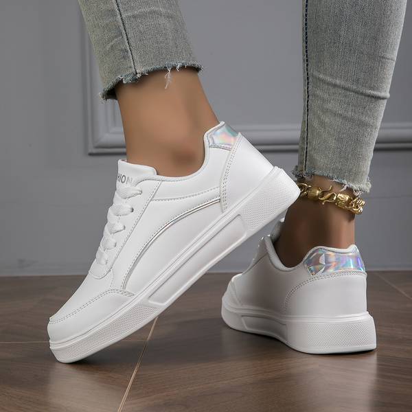 Glimmer - Women's leather sneakers