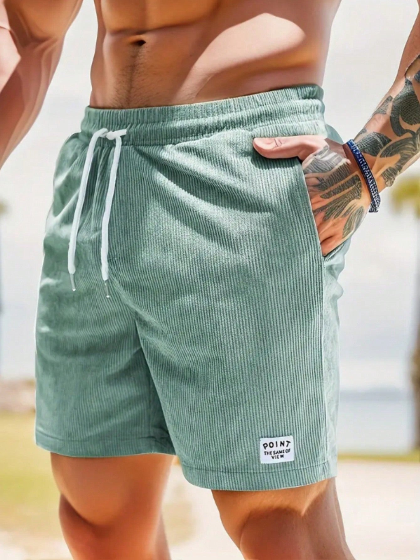 Zachary Men's Corduroy Shorts - Comfortable Shorts with Stretch and Timeless Style