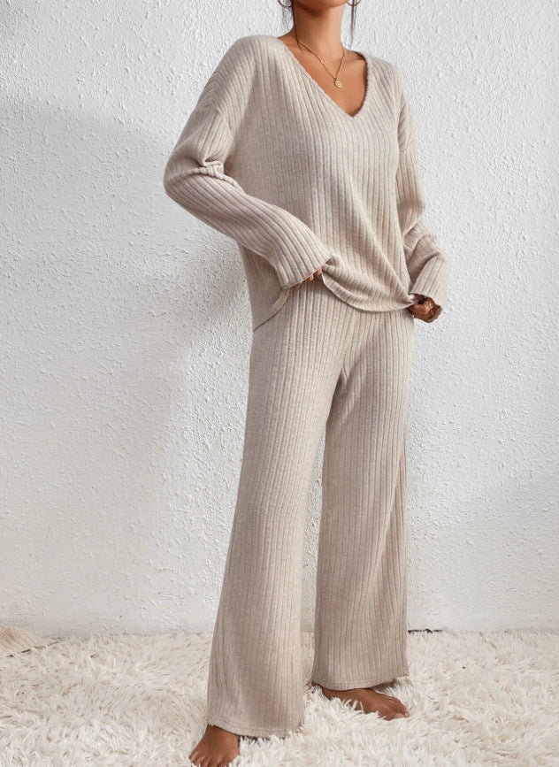 Ribbed V-Neck Sweater for Women - Image 5