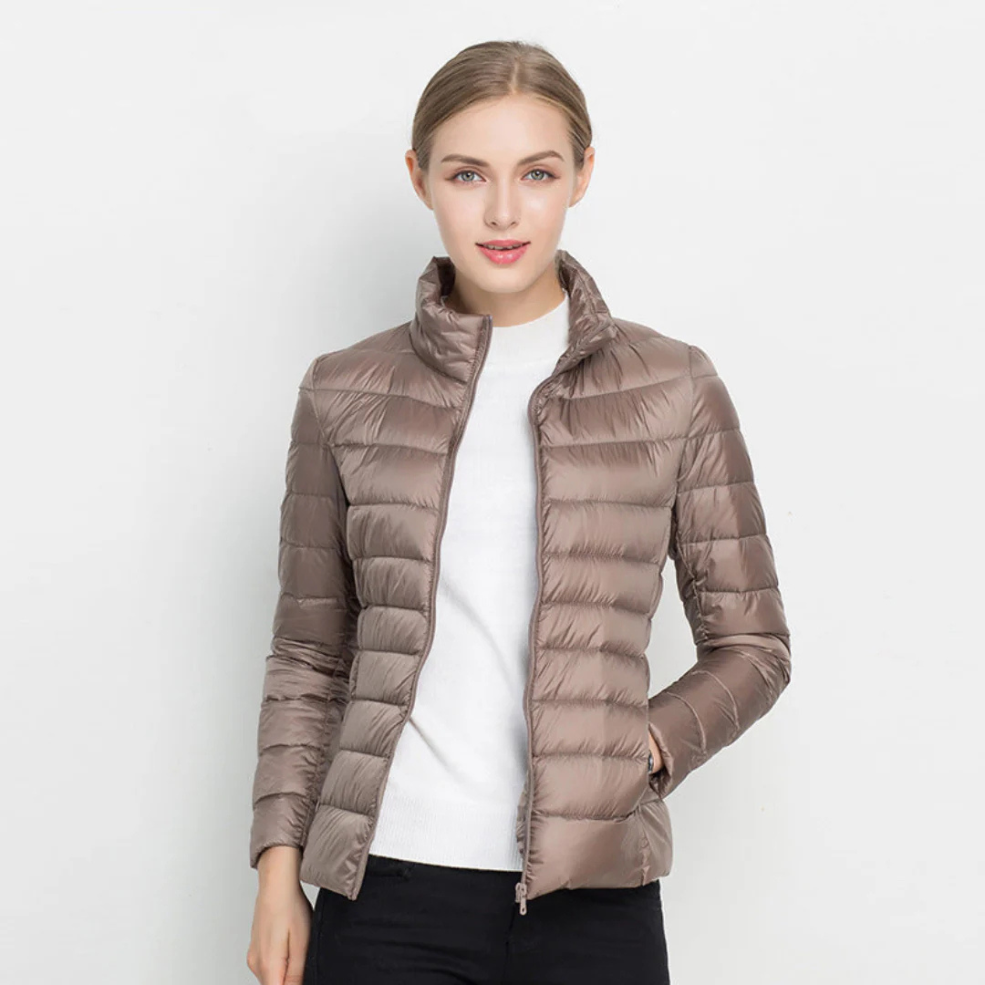 Sabrine | Ladies down jacket long sleeve | Thermal insulation