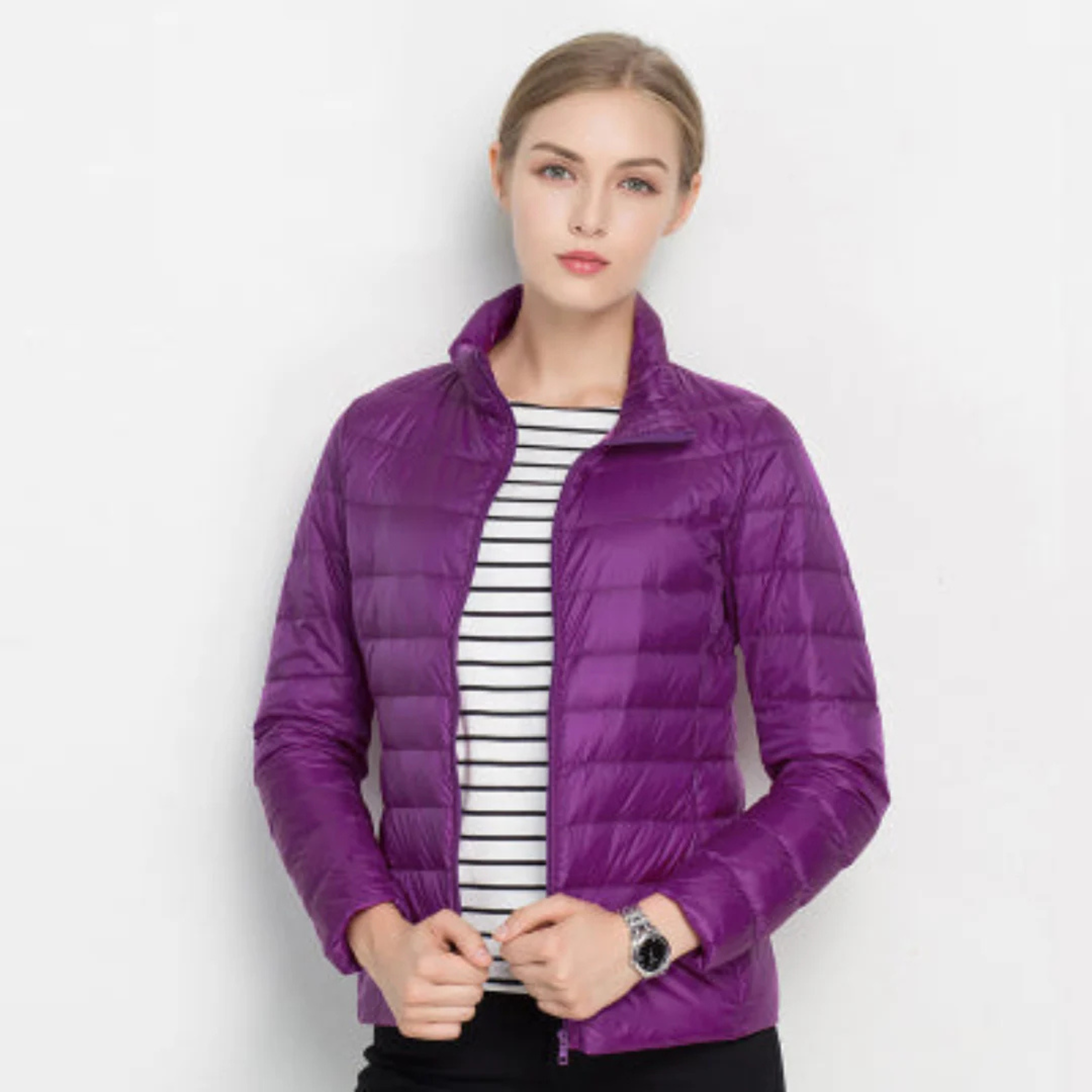 Sabrine | Ladies down jacket long sleeve | Thermal insulation