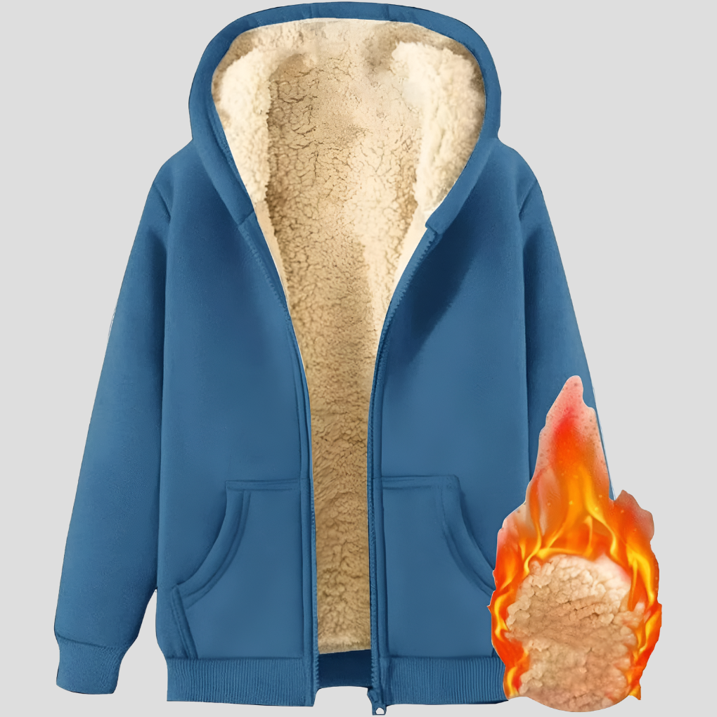 Тепла зимова чоловіча толстовка на флісовій підкладці