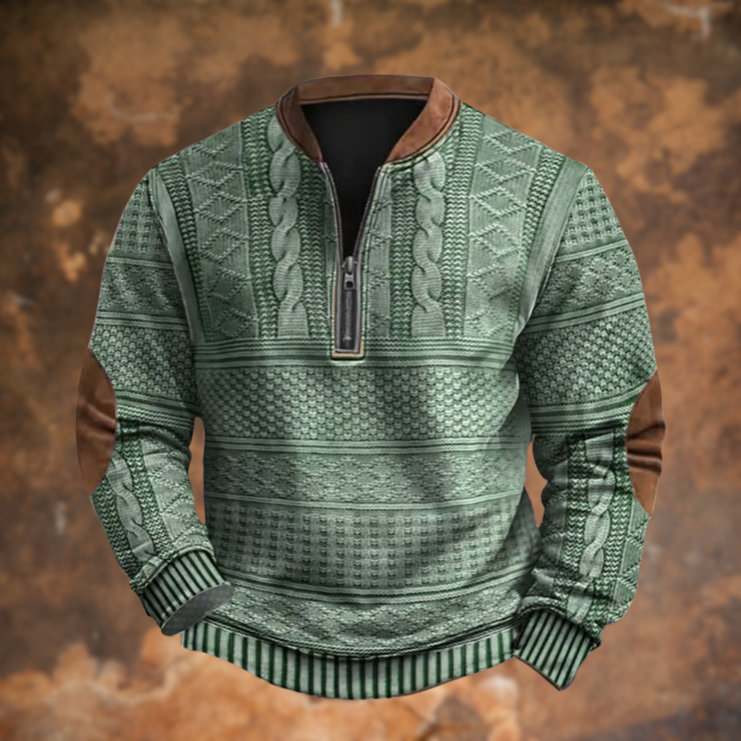 Quarter Zip Sweater for Men - Image 6