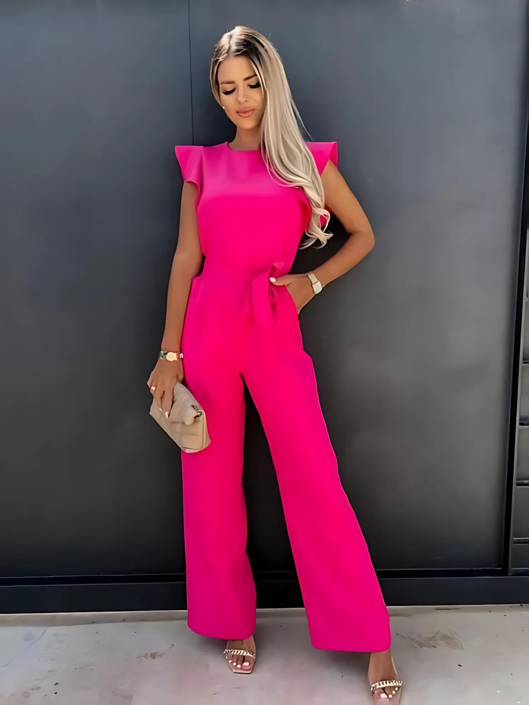 Elegant petite jumpsuit for special occasions