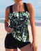 Women's Raelynn Tankini - Comfortable Swimsuit with Square Neckline and Shorts