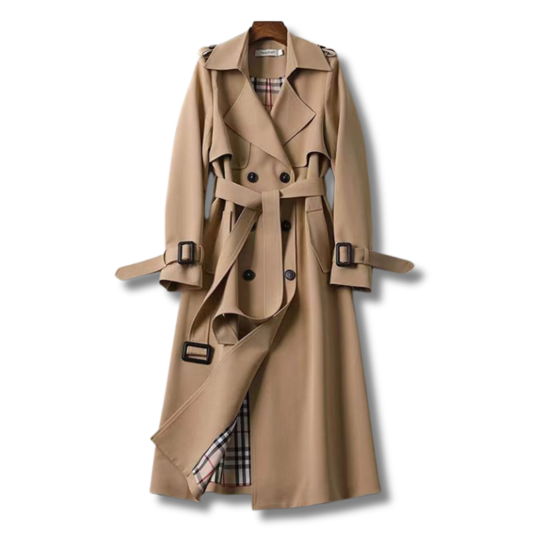 Γυναικείο Premium Classic Trench Coat - μάλλινο ύφασμα & διαχρονικό στυλ