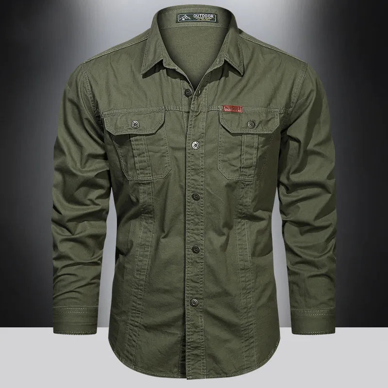 Versatile cargo shirt for men