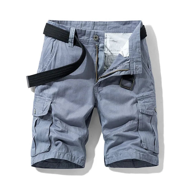 Men's cargo shorts with pockets