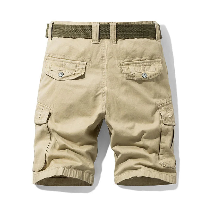 Men's cargo shorts with pockets