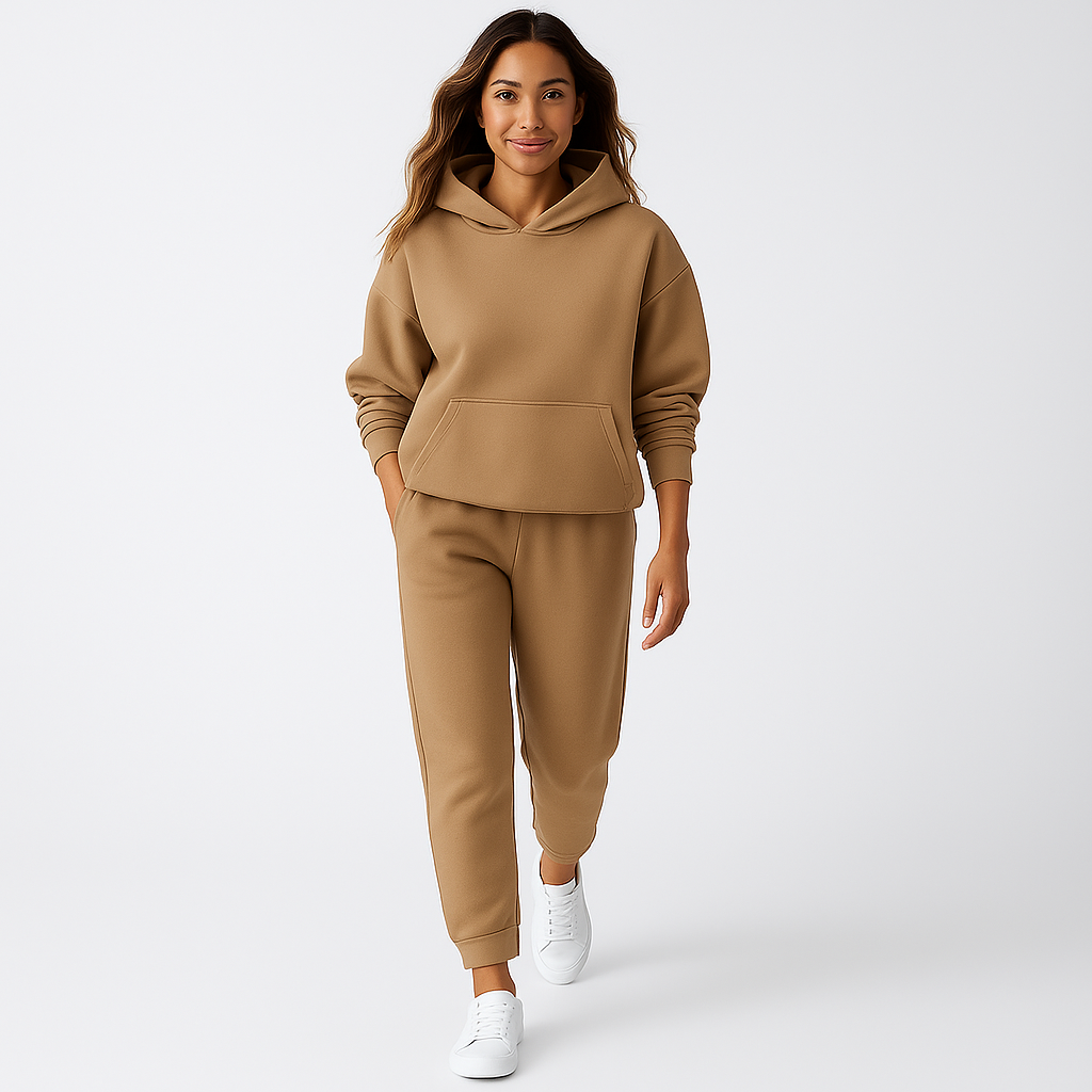 Relaxed Fit Pullover Hoodie for Women - Image 3