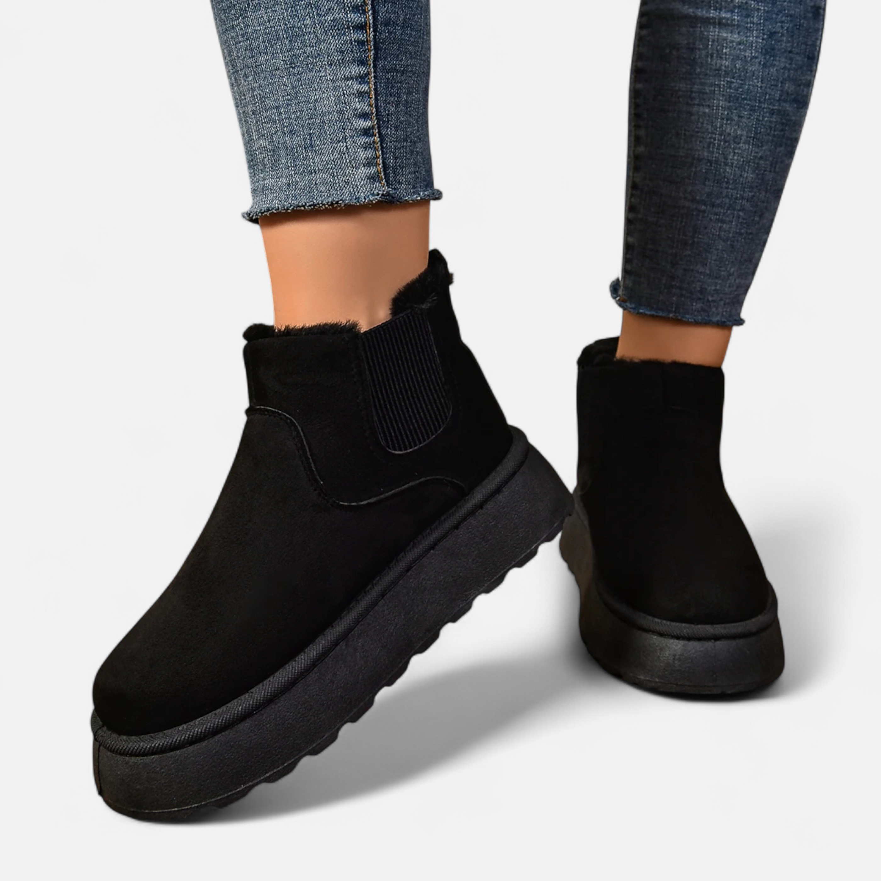 Platform Chelsea Ankle Boots for Women - Image 11