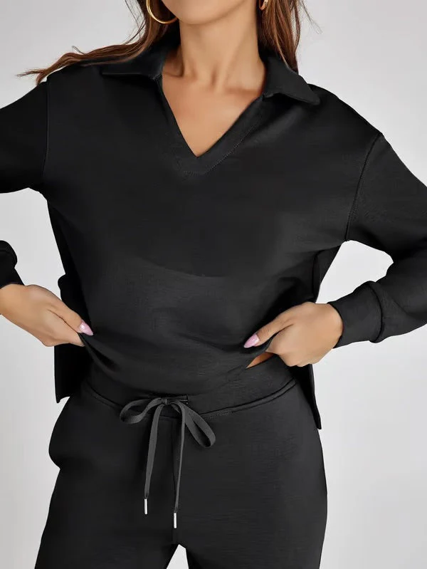 Romy - Two-Piece Lounge Set with Collar