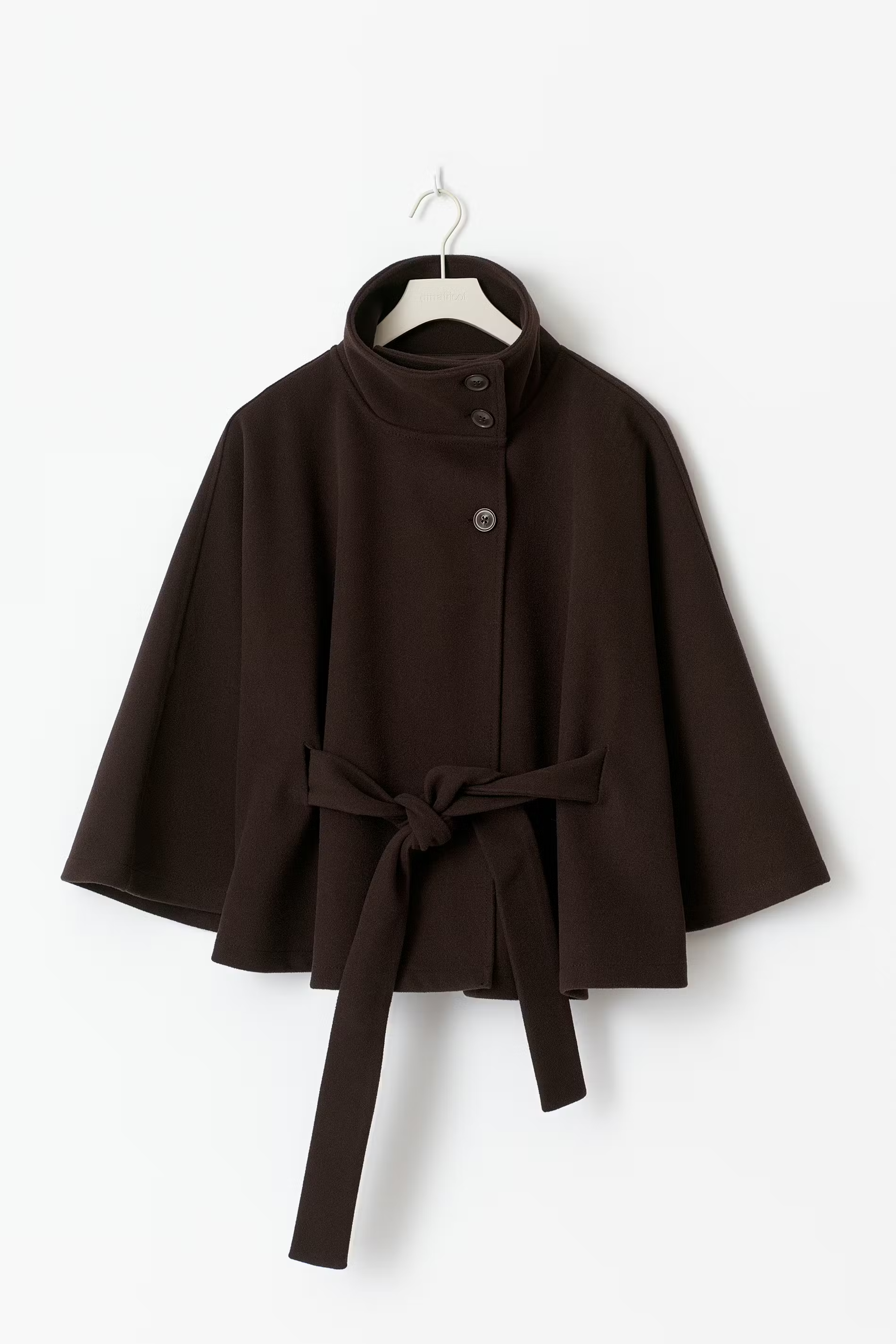 Belted Funnel Neck Jacket for Women - Image 16