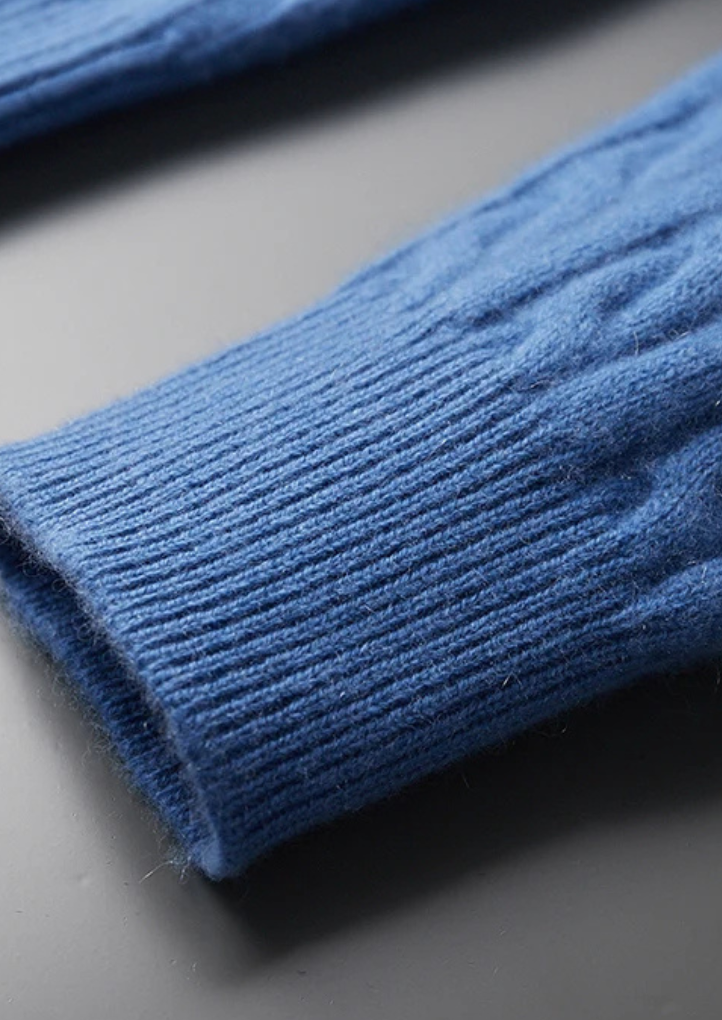 Cable Knit Zip-Up Hoodie for Men - Image 6