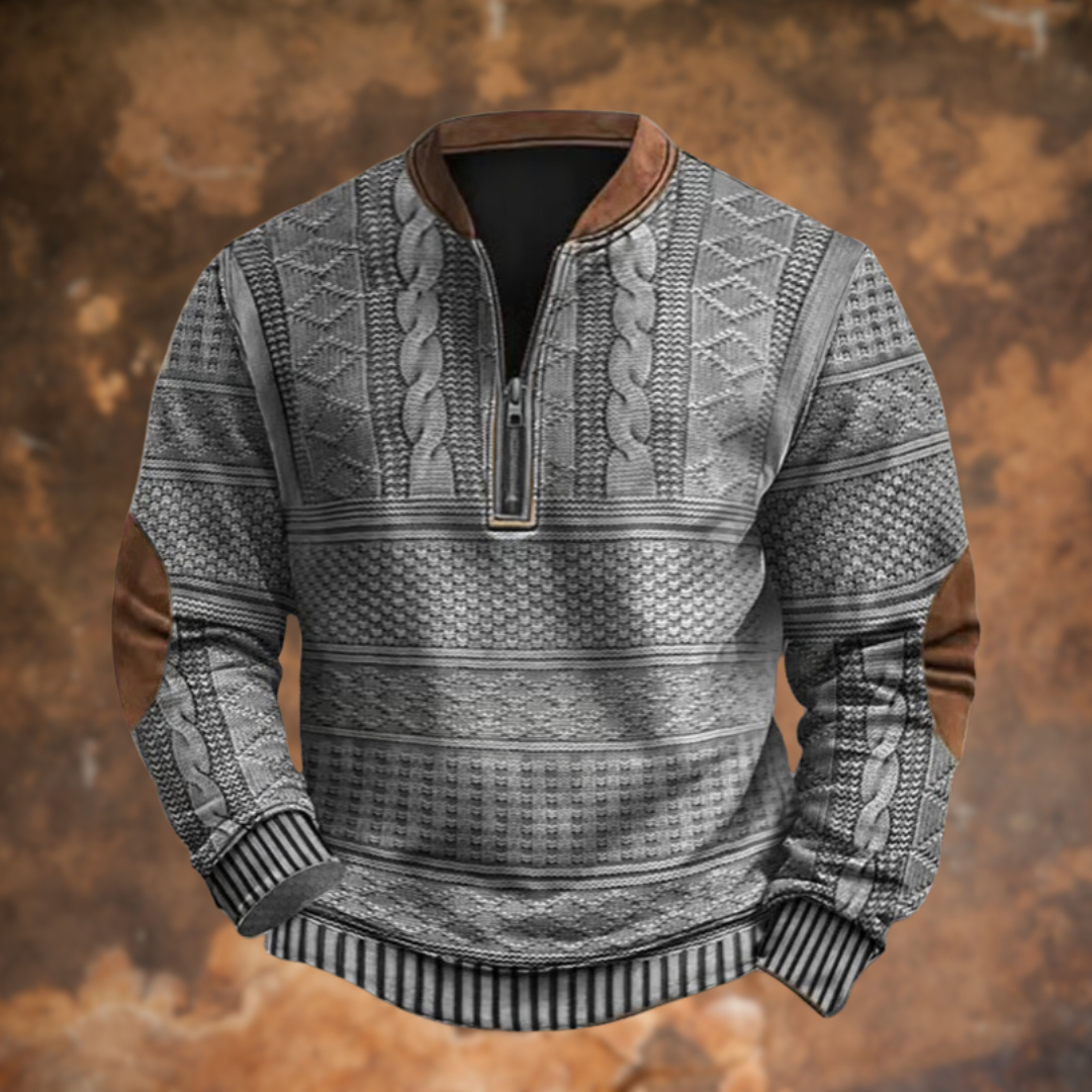 Quarter Zip Sweater for Men - Image 5