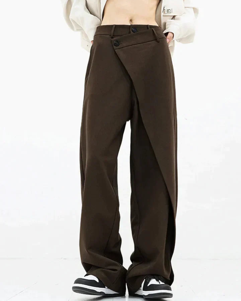 Jane - Chic Wide Leg Trousers