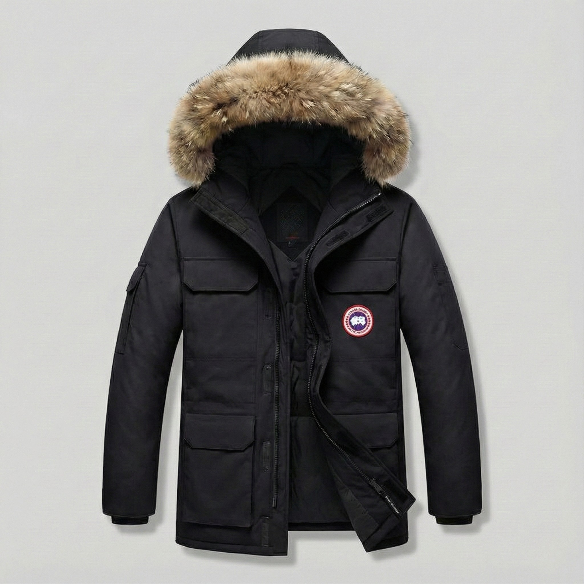 Men's Warm and Thick Winter Jacket Comfortable | Hooded Fur Parka