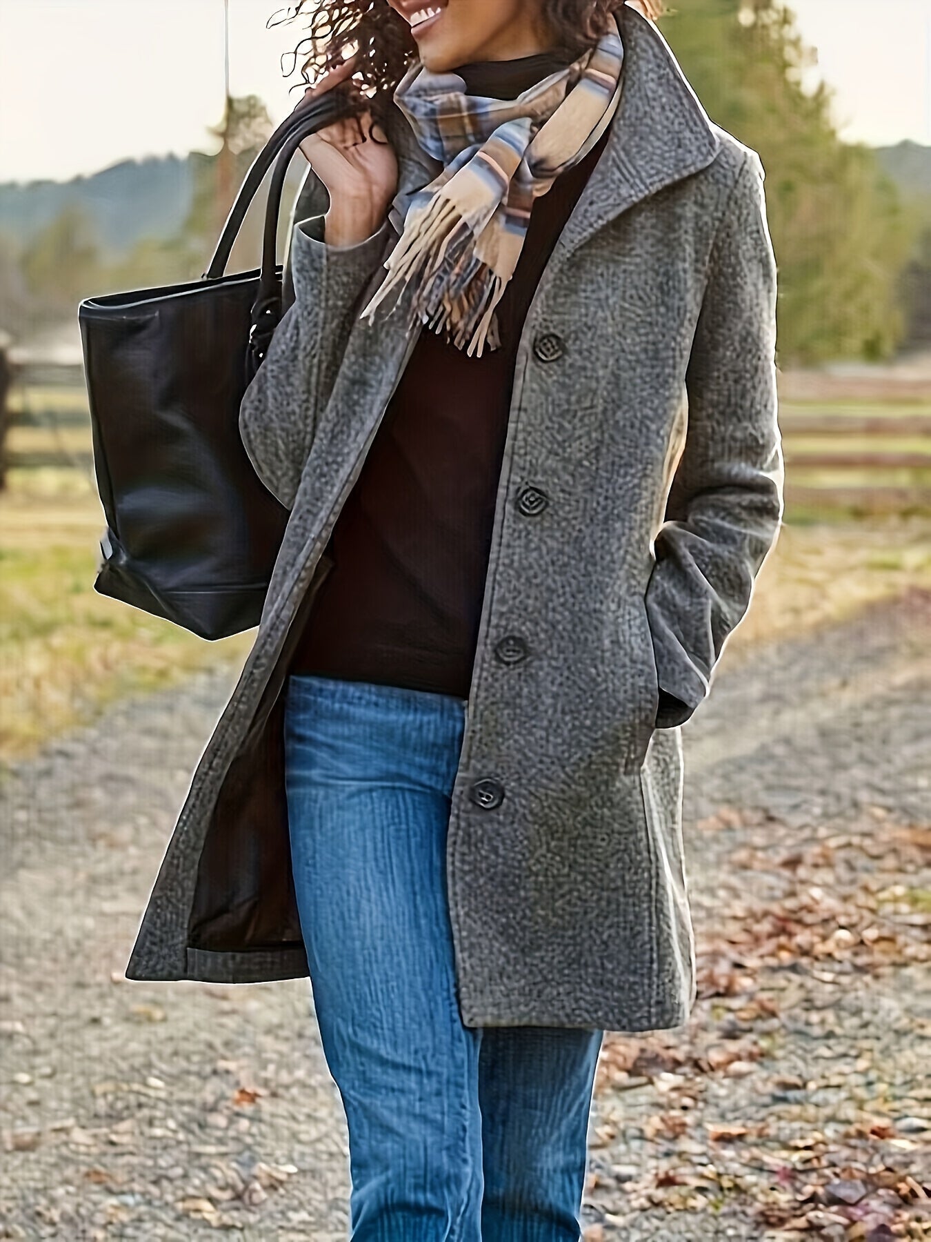 Elara fleece jacket - Elegant and warm for women in fall and winter