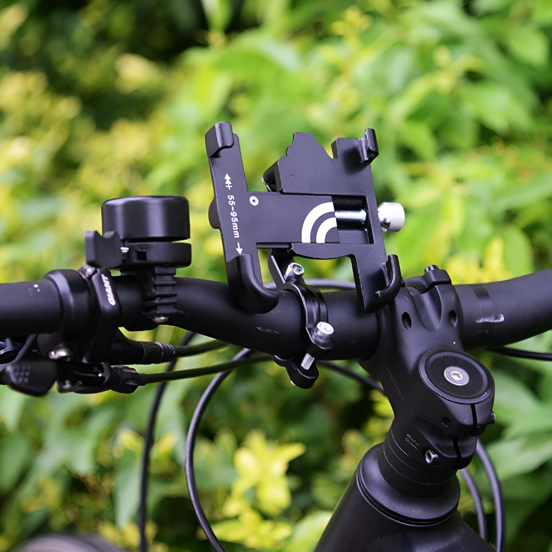 360° rotatable cell phone holder for bicycles