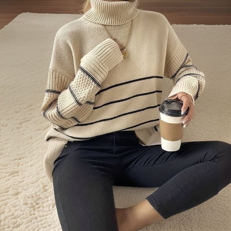 Denise | Warm Turtleneck Sweater til kvinder