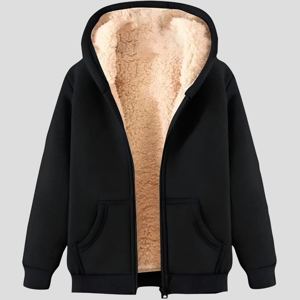 Тепла зимова чоловіча толстовка на флісовій підкладці