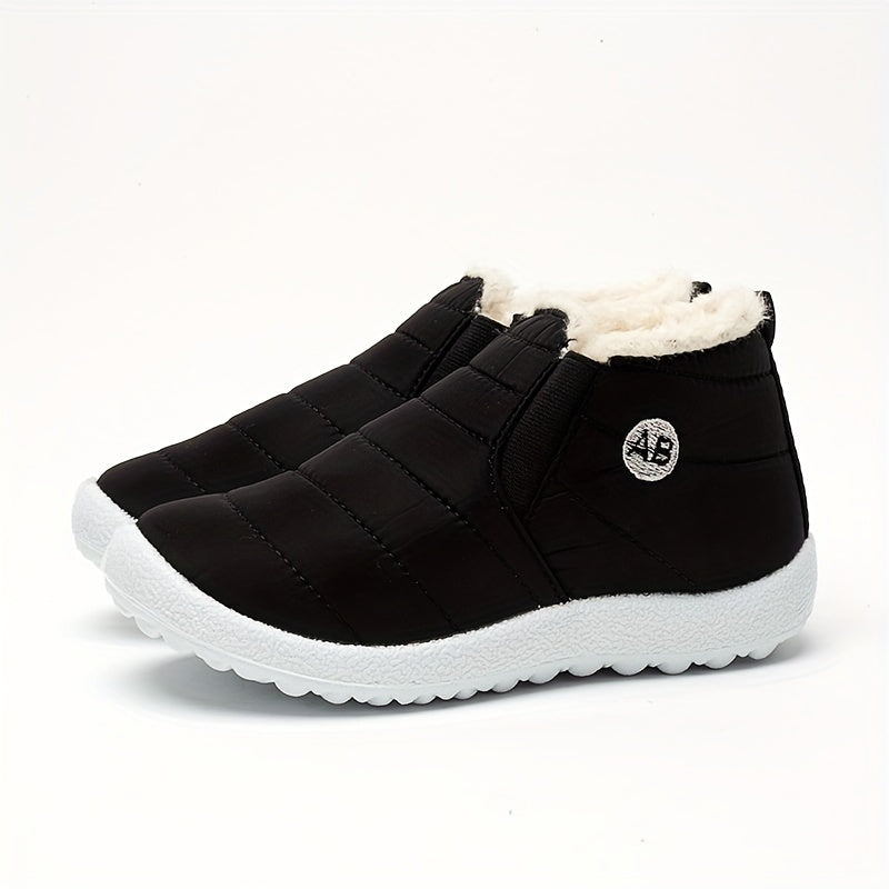 Теплі, затишні, неслизькі флісові ботильйони, м'які туристичні черевики - Laice