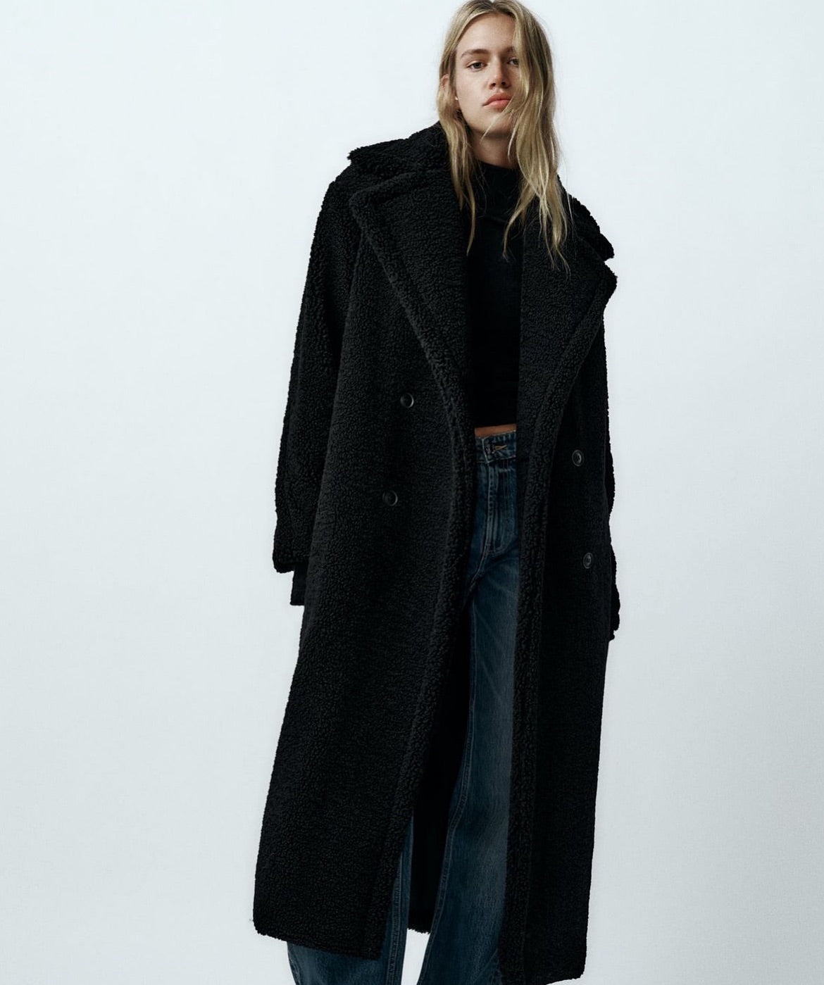 Oversized Long Coat for Women - Image 3