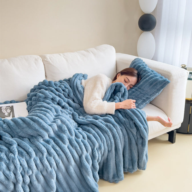 Coperta comfort accogliente - il calore perfetto per le serate invernali