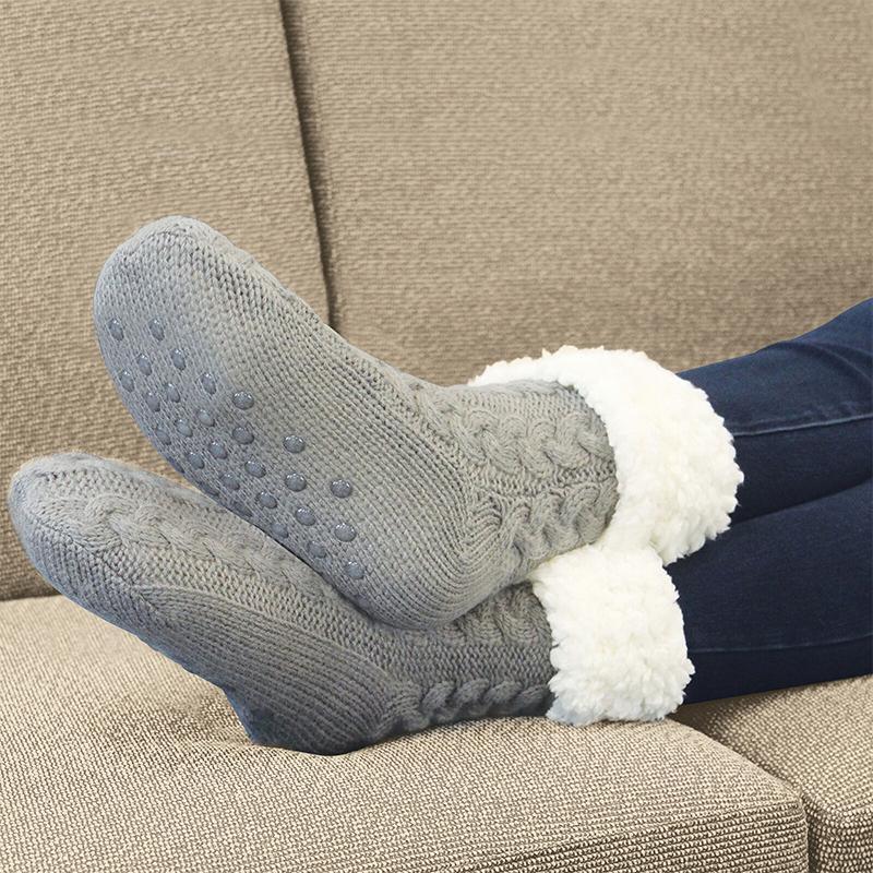 Warm winter socks - for cozy evenings at home