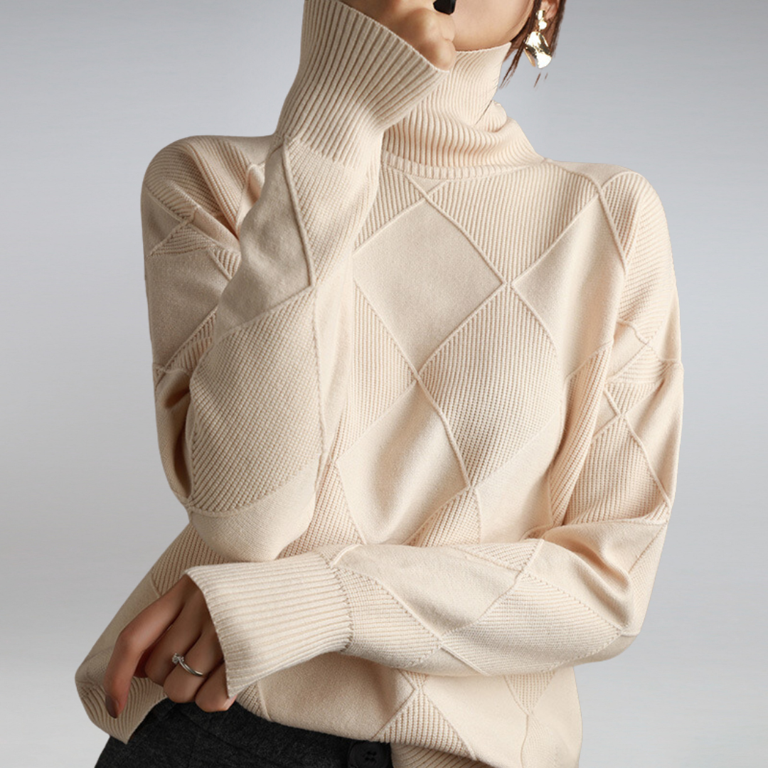 Heidi-Mode | Ladies Cashmere Turtleneck Sweater