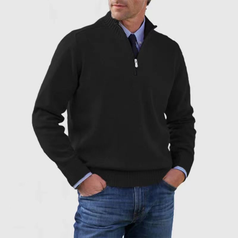 Quarter Zip Sweater for Men - Image 5