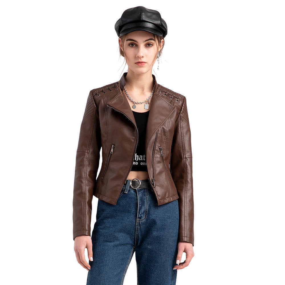 Lamb leather jacket