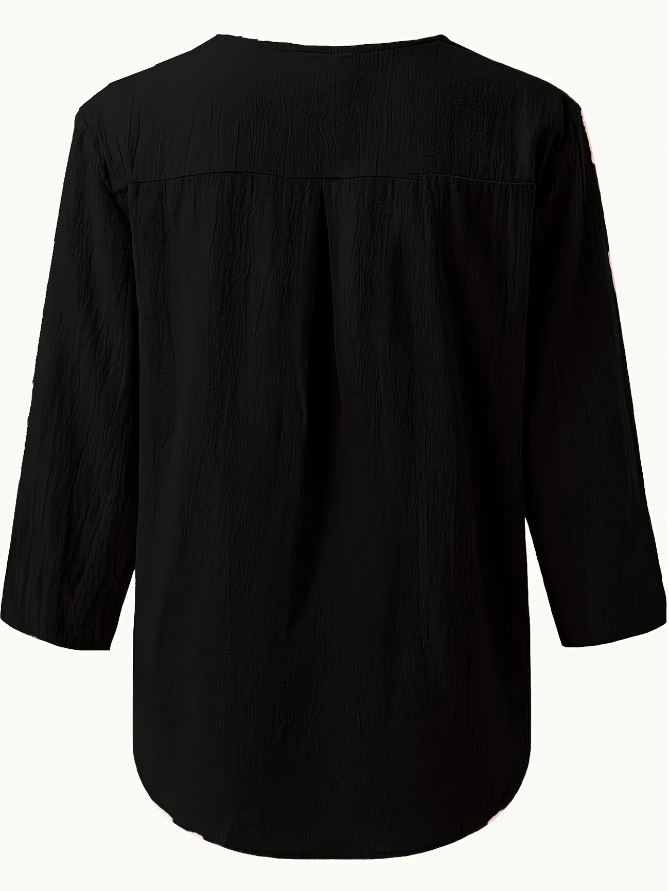 Luna - Casual Cotton and Linen Blouse