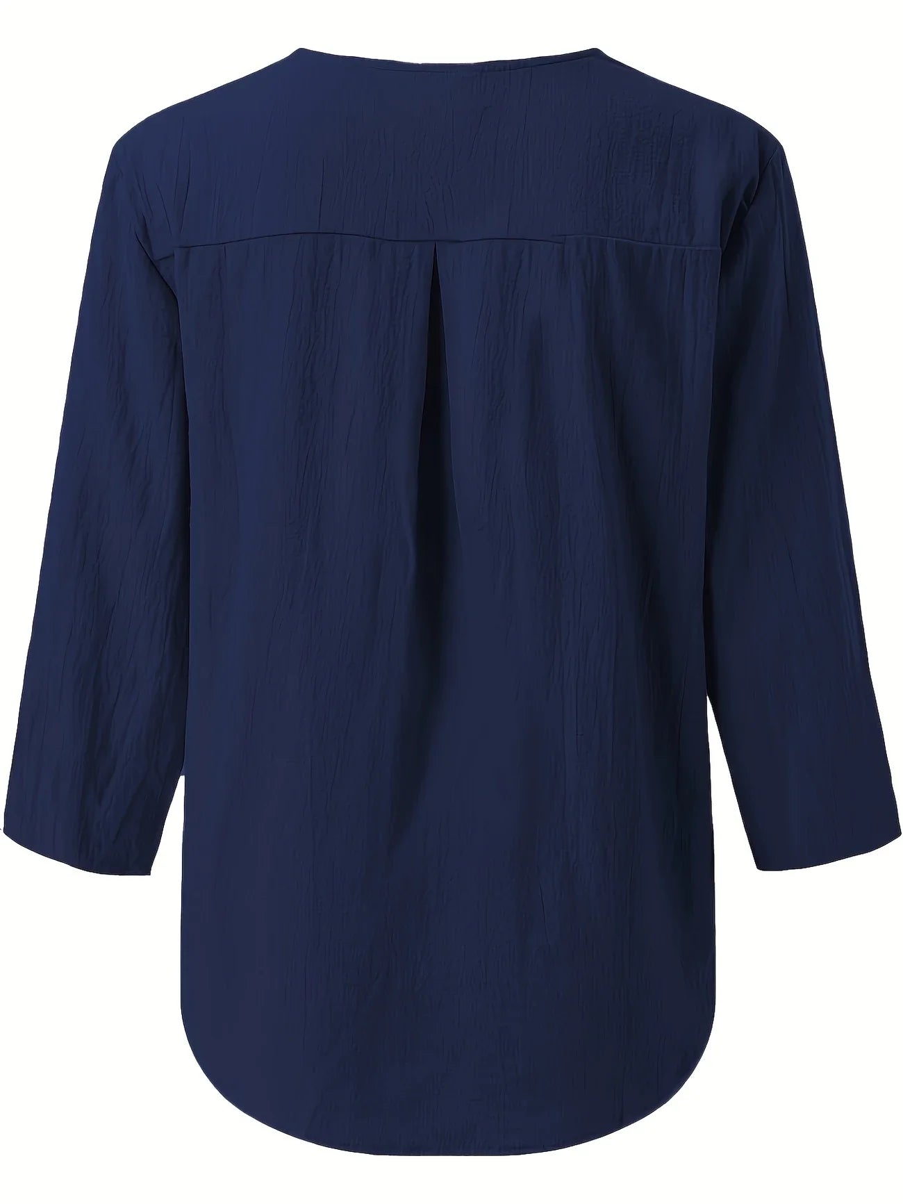 Luna - Casual Cotton and Linen Blouse