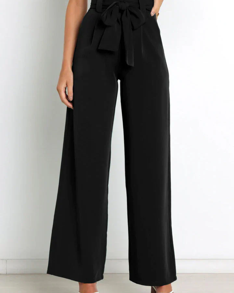 Daphne - Elegant Wide Leg Trousers