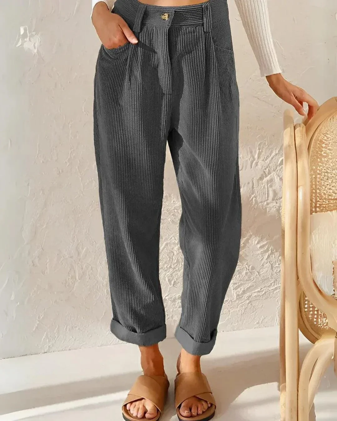 Bonnie - Corduroy Trousers