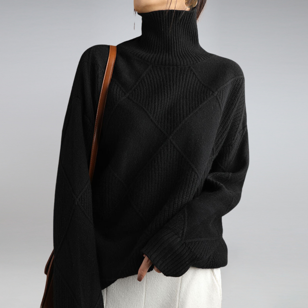 Heidi-Mode | Ladies Cashmere Turtleneck Sweater