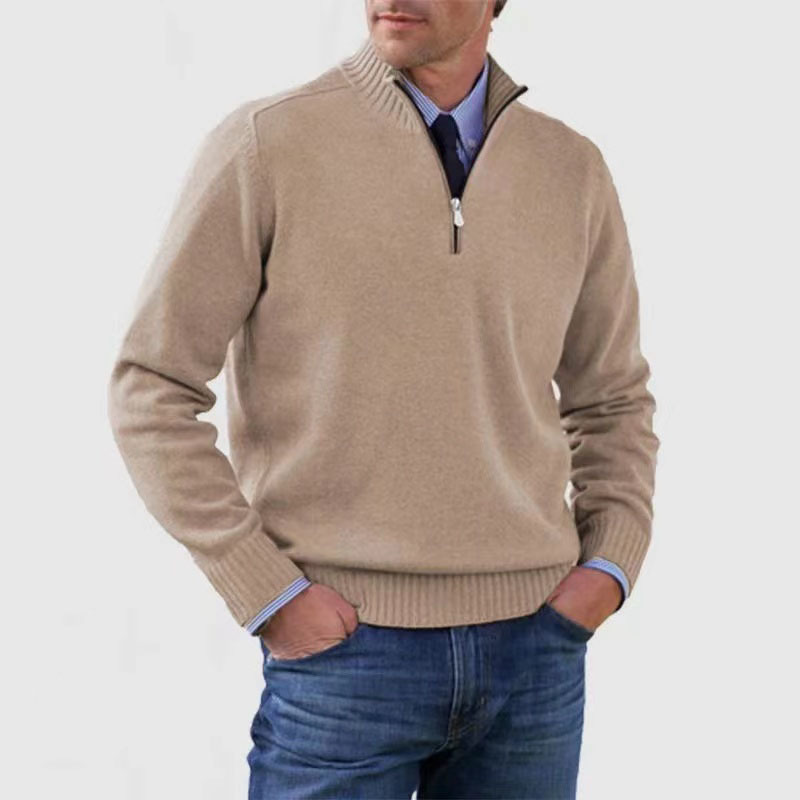 Quarter Zip Sweater for Men - Image 9